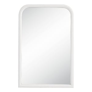 Colima 36&quot Tall Arch Wall Mirror White