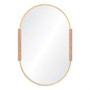 Kerianne 41&quot Tall Oval Wall Mirror Yellow