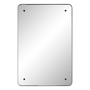 Aine 36&quot Tall Rectangular Mirror Matte Black