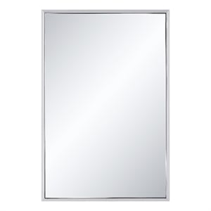 Dapia 36&quot H x 24&quot W Wall Mirror Gray