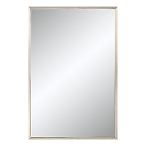 Pia 36&quot H x 24&quot W Wall Mirror Yellow