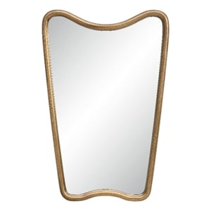 Echoa 35.75&quot H x 23.75&quot W Wall Mirror Gold-Bronze