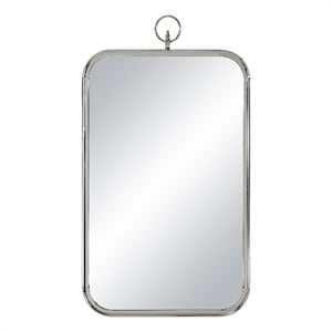 Dios 39.5&quot Tall Rectangle Wall Mirror Gray