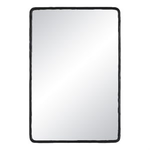 Jorah 36&quot Tall Rectangle Wall Mirror Black