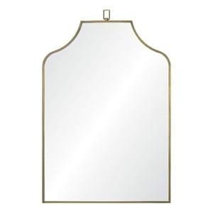 Calliope 45&quot Tall Irregular Wall Mirror Yellow