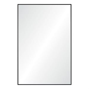 Amara 45&quot Tall Rectangle Wall Mirror Black