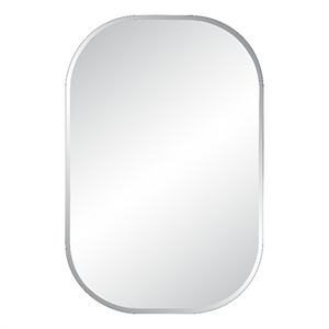 Lantana 36&quot Tall Rectangular Oval Mirror