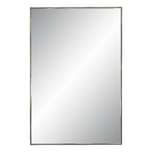 Cider 45&quot Tall Rectangular Mirror Brushed Bronze