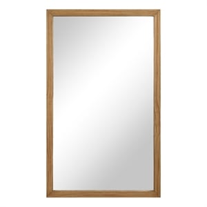 Salia 40&quot H x 24&quot W Wall Mirror Brown