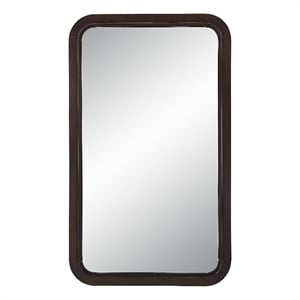 Almere 40&quot Tall Rectangular Mirror Dark Antique Bronze