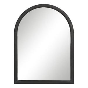 Olfito 24&quot H x 18&quot W Wall Mirror Black