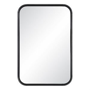 Kaja 36&quot Tall Rectangle Wall Mirror Black