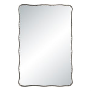 Balsa 36&quot H x 24&quot W Wall Mirror Silver