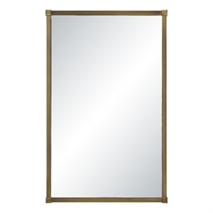Khaya 35&quot H x 22&quot W Wall Mirror Yellow