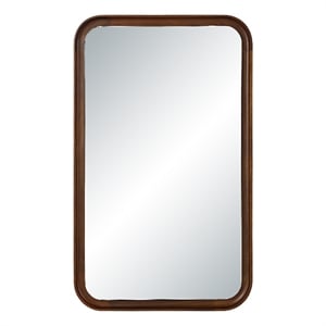Salvia 40&quot H x 24&quot W Wall Mirror Brown