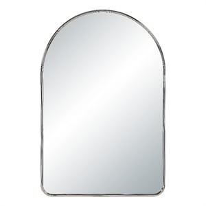Cassis 36&quot H x 24&quot W Wall Mirror Silver