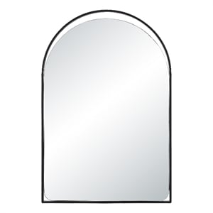 Maniola 30&quot H x 20&quot W Wall Mirror Black