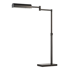 Haylee 20.5-32&quot Adj. Height Table Lamp Brown