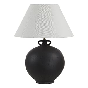 Alicia 24.5&quot Height Table Lamps Antique Black