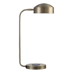 Riesco 22.5&quot Length Desk Lamp Antique Brass