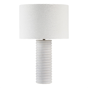 Alloro 24&quot Height Table Lamp White