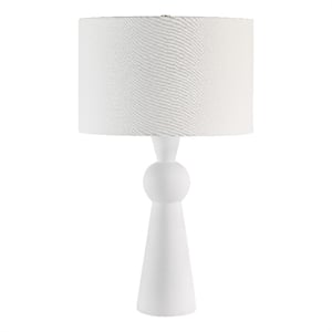 Petra 26&quot Height Table Lamp White