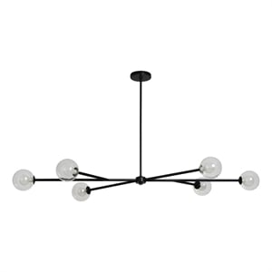 Endah 4.75&quot Length Ceiling Fixture Matte Black