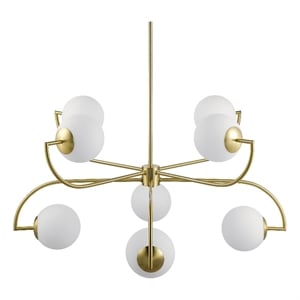 Rover 19&quot Length Ceiling Fixture Satin Brass