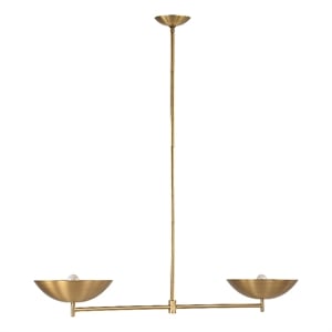 Waxlow 64.5&quot Height Ceiling Fixture Plated Dark Antique Brushed Brass