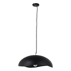 Filomena 22&quot Wide 1-Light Chandelier Matte Black
