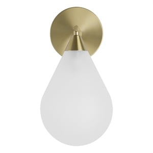 Luna 12&quot Length Wall Sconce Yellow