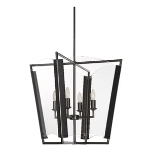 Toussaint 82.25&quot Height Ceiling Fixture Clear Brown