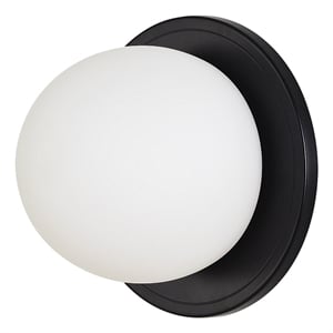 Sybils 6.5&quot Length Wall Sconce Matte Black