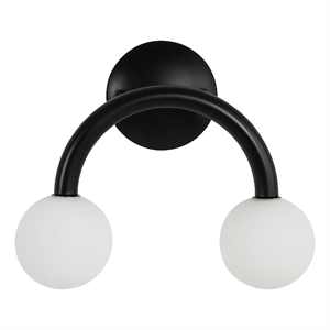 Santo 10.5&quot Height Wall Sconces Matte Black