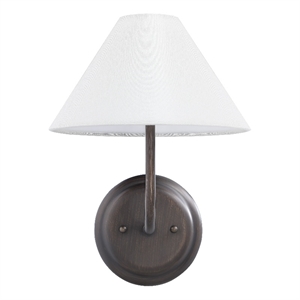 Serena 13.5&quot Dark Antique Bronze 1-Light Wall Sconce
