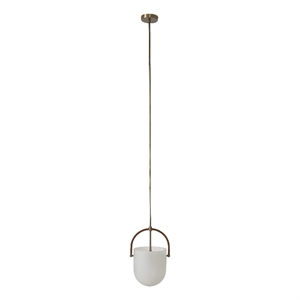 Brillio 10&quot Length Ceiling Fixture Matte Antique Brass