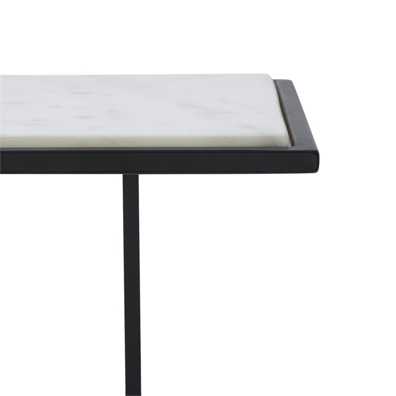 Danica Indoor Steel Table Matte Black