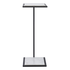 Danica Indoor Steel Table Matte Black