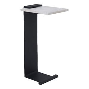 Dorville Indoor Cast Aluminum Side Table Matte Black