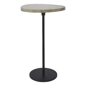 Bethany Indoor Iron Side Table Black
