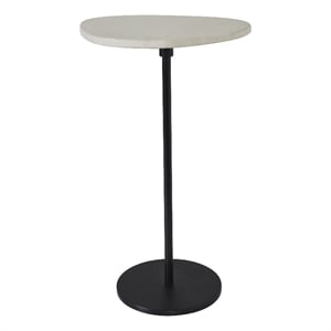 Chelsea Indoor Iron Side Table Black