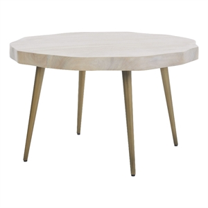 Core Indoor Acacia Wood Table White