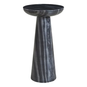 Mercura Indoor Toronto Brown Marble Side Table