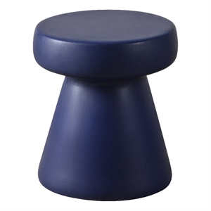 Charlie Indoor/Outdoor Ceramic Table Matte Navy