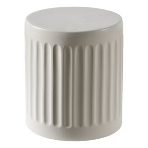 Lucian Indoor/Outdoor Ceramic Table White