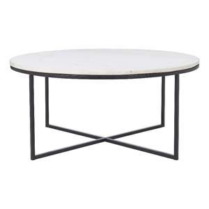 Livia Indoor Iron Table Matte Black