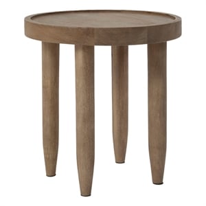 Cicoria 19.0&quot Height Side Table Brown
