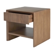 Jaime Indoor Mango Wood Side Table
