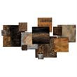 Renwil Transforming Wall Decor in Textured Multi-Color