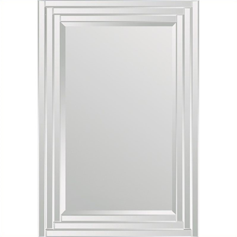 renwil brynn mirror in step pattern frame mt884 cymax